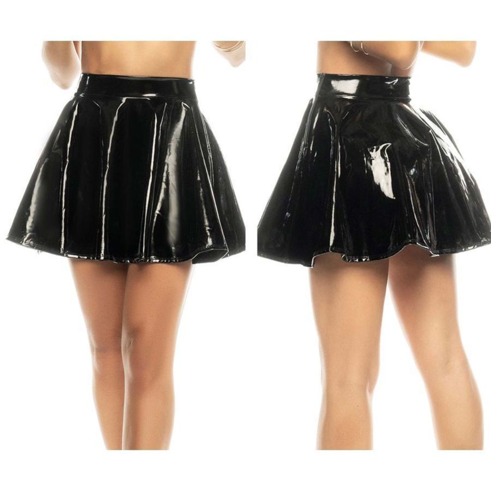 Mapale 5047 Valeria Skirt Color Gloss Black